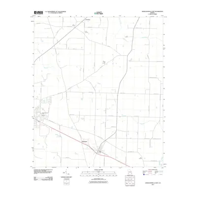 2011 Map of Donalsonville East, 2011 Print