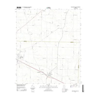 2014 Map of Donalsonville East, 2014 Print