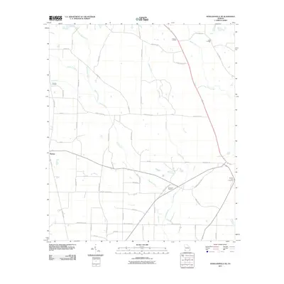 2011 Map of Donalsonville NE, 2011 Print