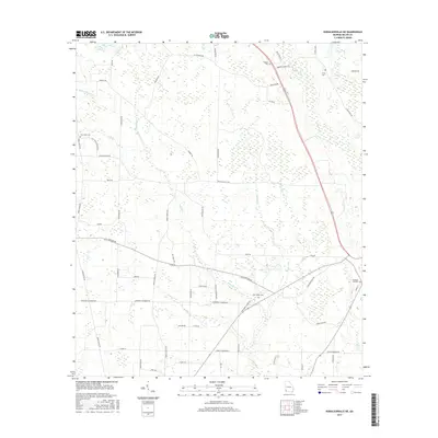 2017 Map of Donalsonville NE, 2017 Print