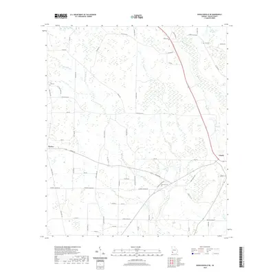 2020 Map of Donalsonville NE, 2020 Print