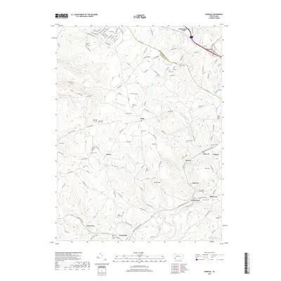 2019 Map of Donegal, 2019 Print
