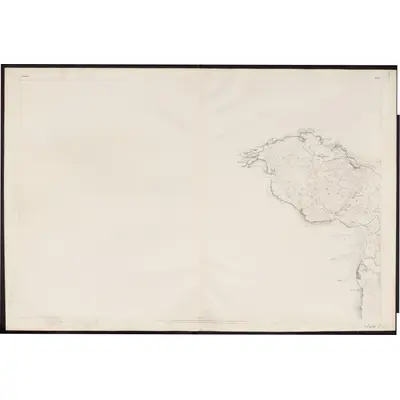 1834 Map of Donegal - Sheet 1, 1860 Print