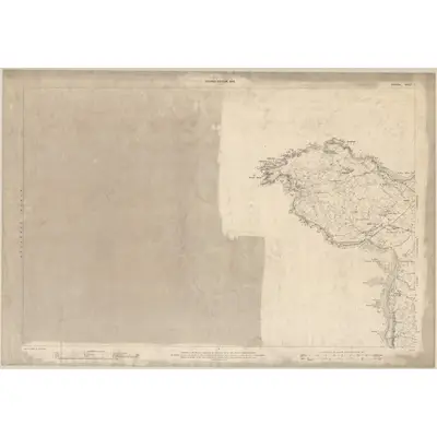 1900 Map of Donegal - Sheet 1, 1903 Print