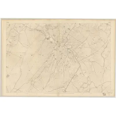 1834 Map of Donegal - Sheet 10, 1836 Print