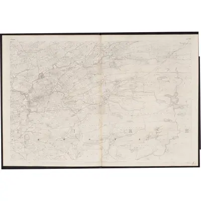 1835 Map of Donegal - Sheet 100, 1863 Print