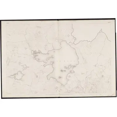 1835 Map of Donegal - Sheet 101, 1857 Print