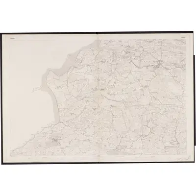1835 Map of Donegal - Sheet 103, 1862 Print