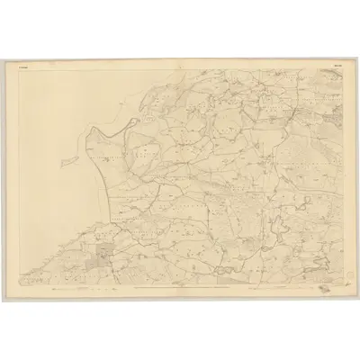 1836 Map of Donegal - Sheet 103, 1835 Print