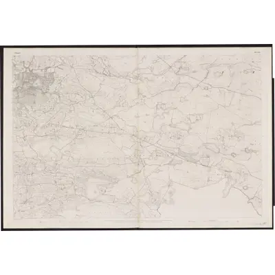 1835 Map of Donegal - Sheet 104, 1863 Print