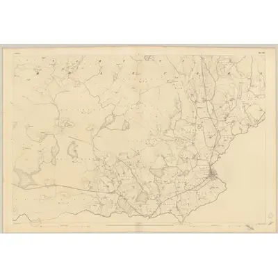 1835 Map of Donegal - Sheet 105 [with extension]