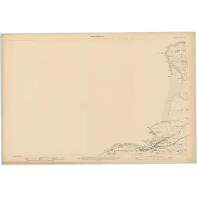 1905 Map of Donegal - Sheet 106, 1907 Print