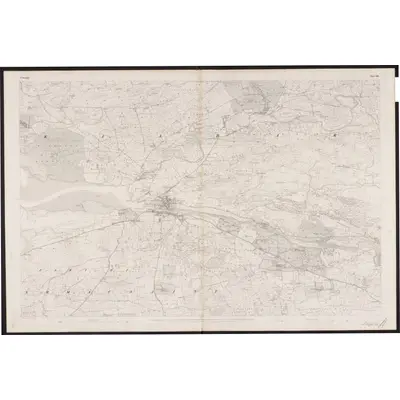 1835 Map of Donegal - Sheet 107, 1862 Print