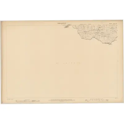 1905 Map of Donegal - Sheet 109, 1907 Print