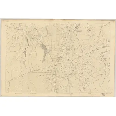 1834 Map of Donegal - Sheet 11, 1837 Print