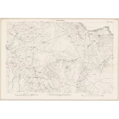 1900 Map of Donegal - Sheet 12, 1903 Print