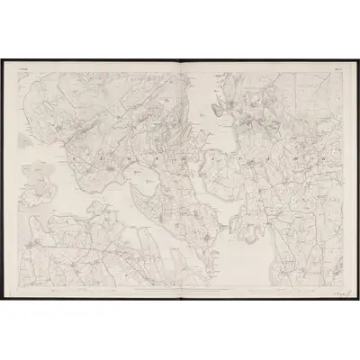 1835 Map of Donegal - Sheet 17, 1860 Print