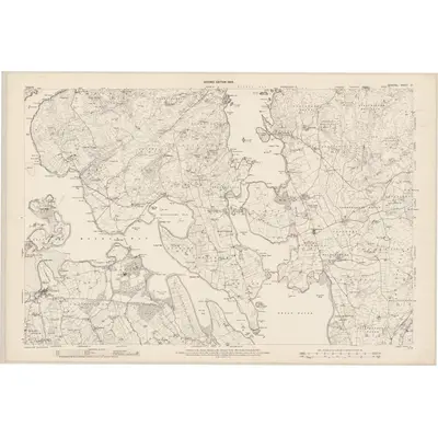 1903 Map of Donegal - Sheet 17, 1905 Print