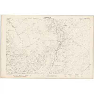 1901 Map of Donegal - Sheet 19, 1903 Print