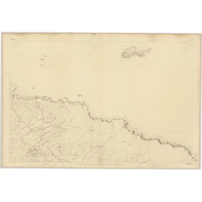 1834 Map of Donegal - Sheet 2 [with inset 2A], 1836 Print