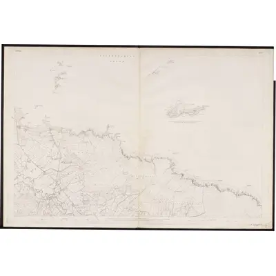 1834 Map of Donegal - Sheet 2 [with inset 2A], 1862 Print