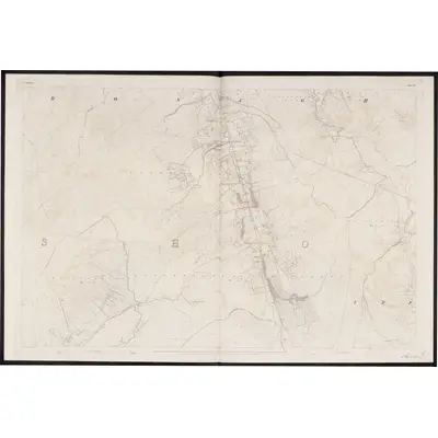 1833 Map of Donegal - Sheet 20, 1860 Print
