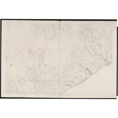 1833 Map of Donegal - Sheet 21, 1863 Print