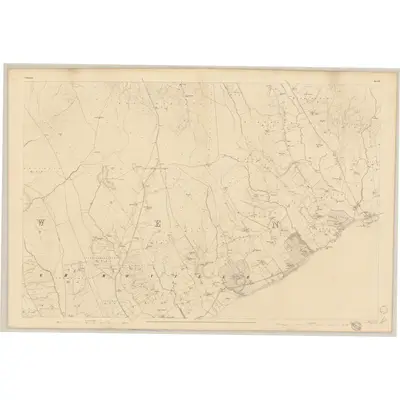 1834 Map of Donegal - Sheet 21, 1837 Print
