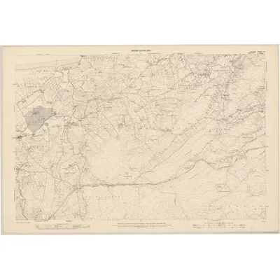 1903 Map of Donegal - Sheet 25, 1905 Print