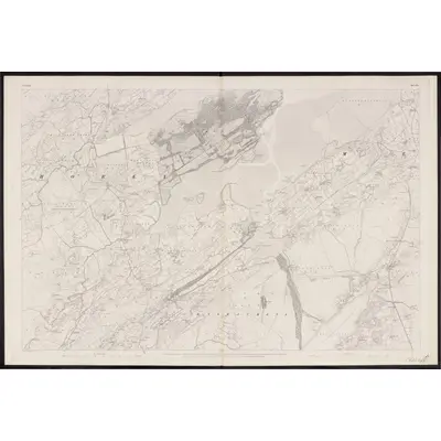 1834 Map of Donegal - Sheet 26, 1861 Print