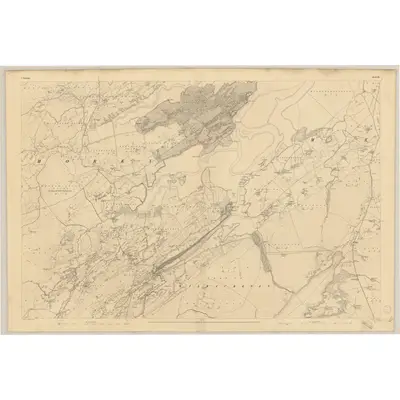 1835 Map of Donegal - Sheet 26, 1837 Print