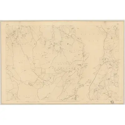 1835 Map of Donegal - Sheet 27, 1837 Print