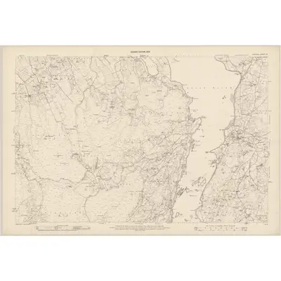 1903 Map of Donegal - Sheet 27, 1905 Print