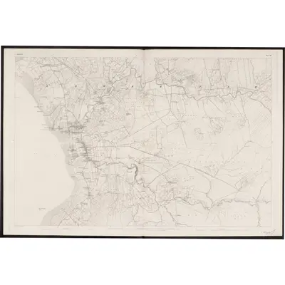 1834 Map of Donegal - Sheet 29, 1861 Print