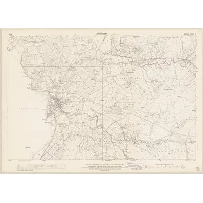 1949 Map of Donegal - Sheet 29, 1965 Print