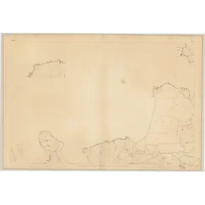 1834 Map of Donegal - Sheet 3 [with inset 3A], 1837 Print