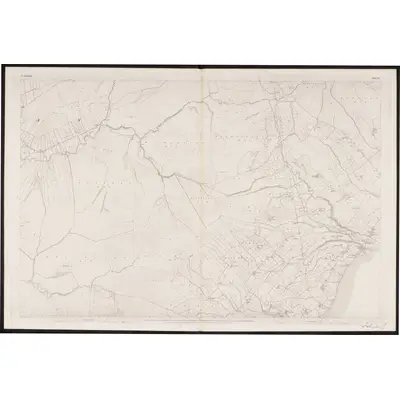 1833 Map of Donegal - Sheet 30, 1862 Print