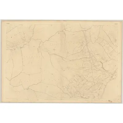 1834 Map of Donegal - Sheet 30, 1837 Print