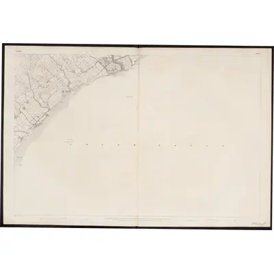 1833 Map of Donegal - Sheet 31, 1860 Print