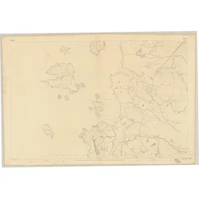 1835 Map of Donegal - Sheet 32, 1836 Print