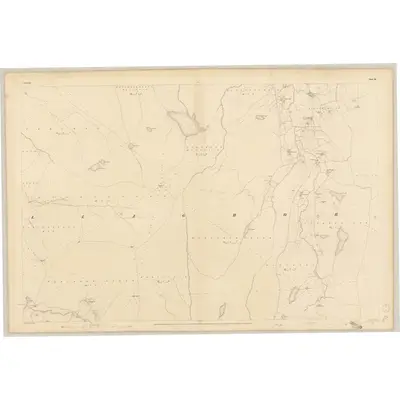 1834 Map of Donegal - Sheet 33, 1837 Print