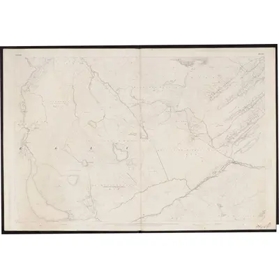 1834 Map of Donegal - Sheet 34, 1860 Print