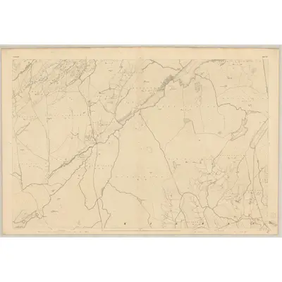 1835 Map of Donegal - Sheet 35, 1837 Print