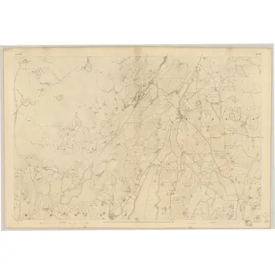 1834 Map of Donegal - Sheet 36, 1836 Print