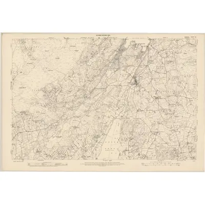 1903 Map of Donegal - Sheet 36, 1905 Print