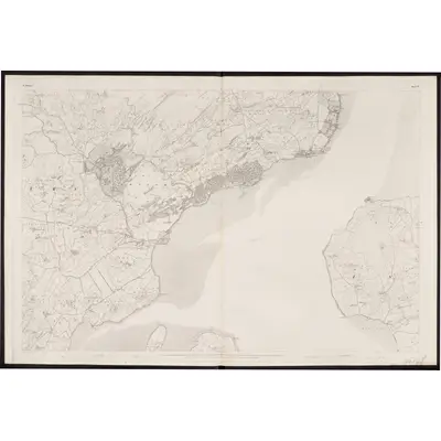 1834 Map of Donegal - Sheet 37, 1860 Print