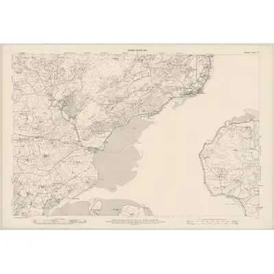 1903 Map of Donegal - Sheet 37, 1905 Print