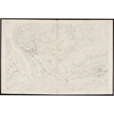 1833 Map of Donegal - Sheet 38, 1861 Print
