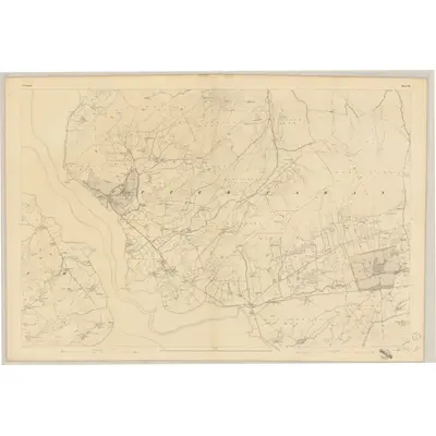 1834 Map of Donegal - Sheet 38, 1837 Print