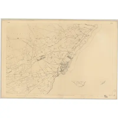 1831 Map of Donegal - Sheet 39 [with inset 39A], 1837 Print